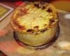 Tartelettes de Fourme d'Ambert au brocoli et caramel de pommes