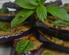 Aubergines à la menthe