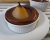 Pudding poires et chocolat