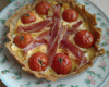 Quiche aux tomates et speck