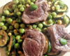 Mijotée d'agneau aux pois chiches et aux courgettes