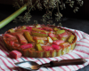 Tarte à la rhubarbe savoureuse