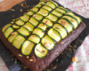 Cake surprise courgettes, amandes et chocolat