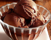 Glace au chocolat