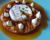 Tatin au chèvre et roquefort