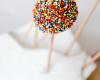 Cake pops chocolat noir multicolors