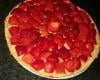 Tarte aux fraises et à la crème pâtissière