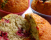 Muffins au fruits rouges