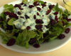 Salade de raisins au bleu d'Auvergne