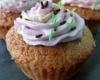 Cupcakes au coulis de myrtille