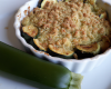 Crumble de courgettes au Saint Môret