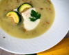 Velouté de courgettes au Beaufort