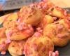 Chouquettes à la praline rose