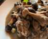 Fricassée de chapon aux morilles et sa sauce au vin