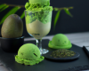 Glace au thé vert