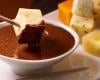 Pics de fromage sauce chocolat-curry