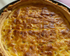 Tarte au maroilles gratinée