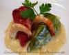 Piquillos farcis au cabillaud et aux gambas