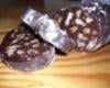 Saucisson au chocolat facile