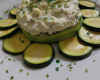 Tartare de courgettes au chèvre frais