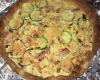 Quiche chèvre courgettes