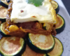 Brick de chèvre et courgettes au curry