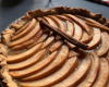 Tarte fine aux pommes au beurre demi-sel et à la cannelle 