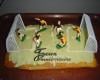 Gâteau d'anniversaire "Terrain de football"