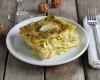 Lasagne au pesto, crabe et Saint-Jacques