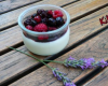 Panna cotta vanille et fruits rouges