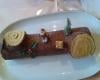 Bûche chocolat café