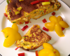 Gateau froid d'omelettes aux poivrons