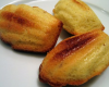 Madeleines cœur chocolat