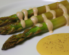 Asperges vertes à l'huile de Nyons