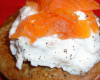 Blinis et chantilly de crevettes