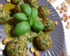 Boulettes d'agneau presto pesto aux herbes croquantes