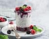 Pudding aux graines de chia et fruits rouges