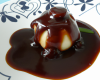 Capeline de chocolat sauce bourbon