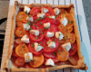 Tarte fine tomate et chèvre