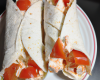 Wraps au surimi et tomate