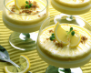 Verrines de mousse de citron