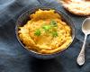 Houmous de potirons accompagnés de crackers