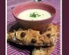 Velouté de panais Soda bread au cottage cheese lardons noisettes