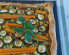 Tarte fine aux légumes d'été et Brebis Pur Pyrénées