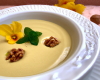 Velouté de Buttercup aux parfums de noisette et de cerfeuil