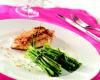 Filet de volaille et fagot de haricots verts au fromage Ail et fines herbes