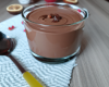 Mousse au chocolat sans sucre ajouté