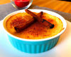 Crème brûlée aux pommes et au Calvados