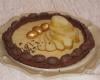 Tarte chocolat-verveine