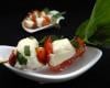 Brochettes tomates - mozzarella aux herbes